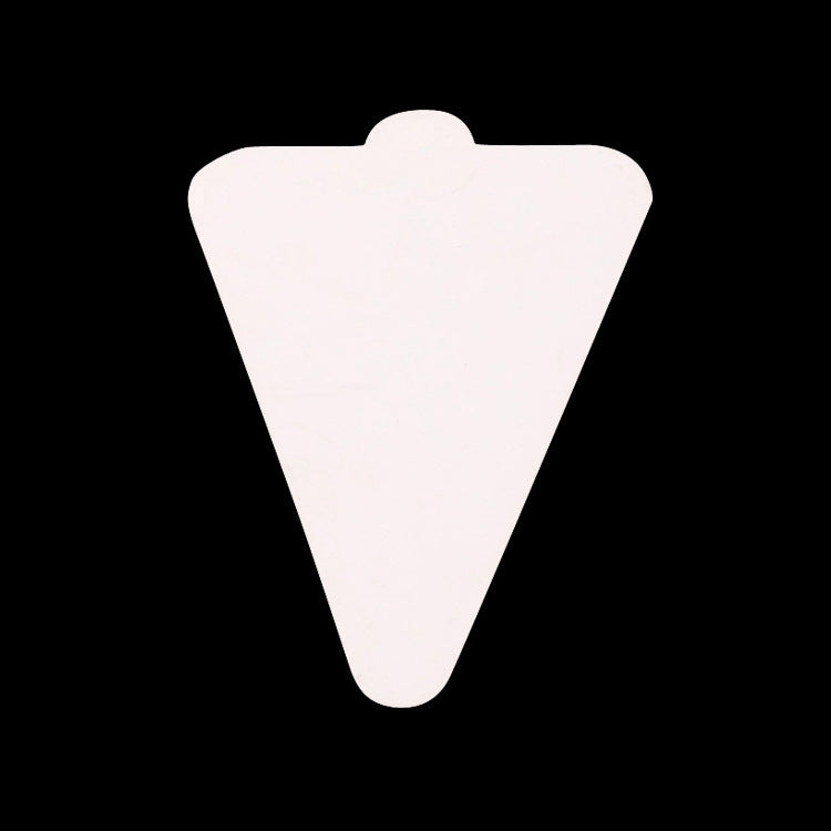 1000 PCS Large Triangle Cake Cardboard Pad Thick Rigid Golden Cake Mousse Cake Mat