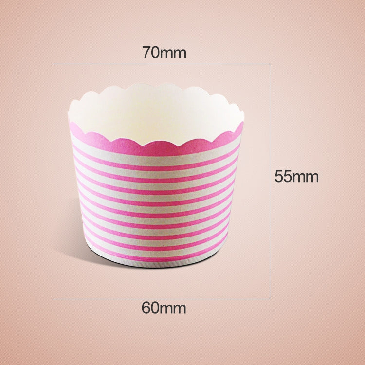 3000 PCS Round Lamination Cake Cup Muffin Cases Chocolate Cupcake Liner Baking Cup, Size: 7 x 6 x 5.5cm