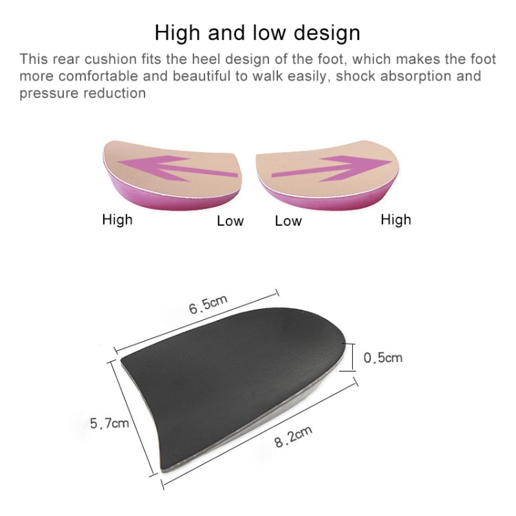 5 Pair Upgraded Version of Men And Women O / X Leg Correction Insole Inside / Outside Eight Feet Orthopedic Correction Heel Pad