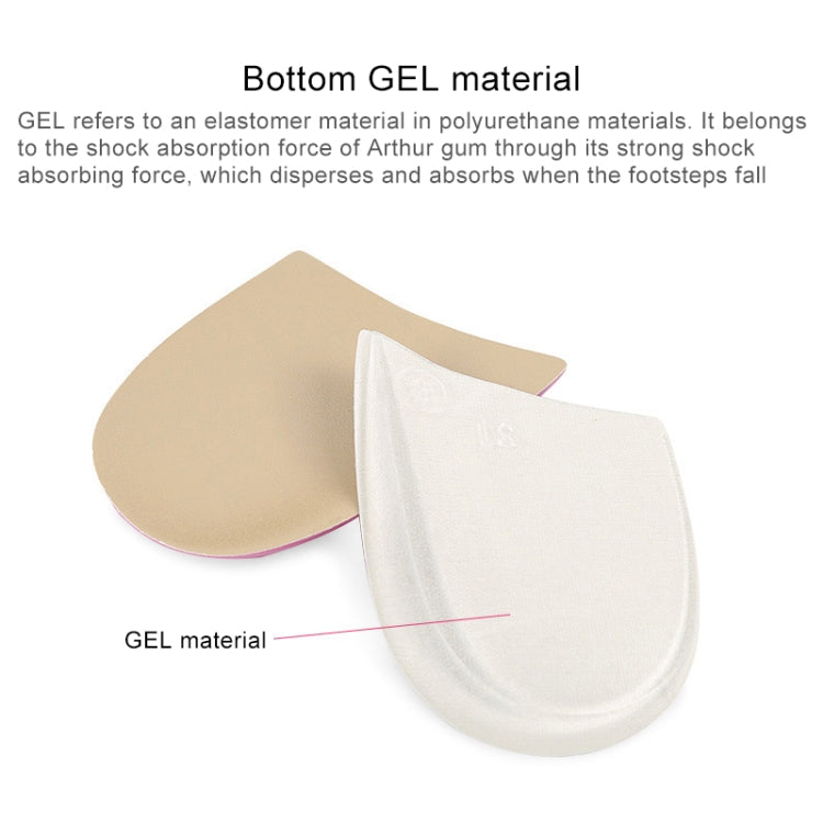 5 Pair Upgraded Version of Men And Women O / X Leg Correction Insole Inside / Outside Eight Feet Orthopedic Correction Heel Pad