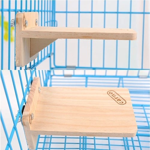 Pet Wooden Rectangular Springboard Hamster Small Pets Pedal Toys