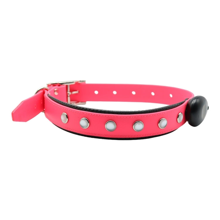 PVC Material Waterproof LED Light Adjustable Collar USB Rechargeable Pet Dogs Collar, Collar Size: 60*2.5 cm