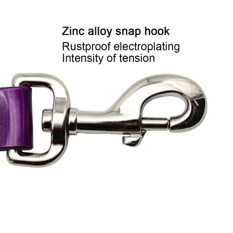 TPU Material Traction Belt Pet Dogs Collar Telescopic Dog Traction Rope with Dog Leash Handle, Size: L, Rope Length: 150 cm, Collar Size: 60 cm