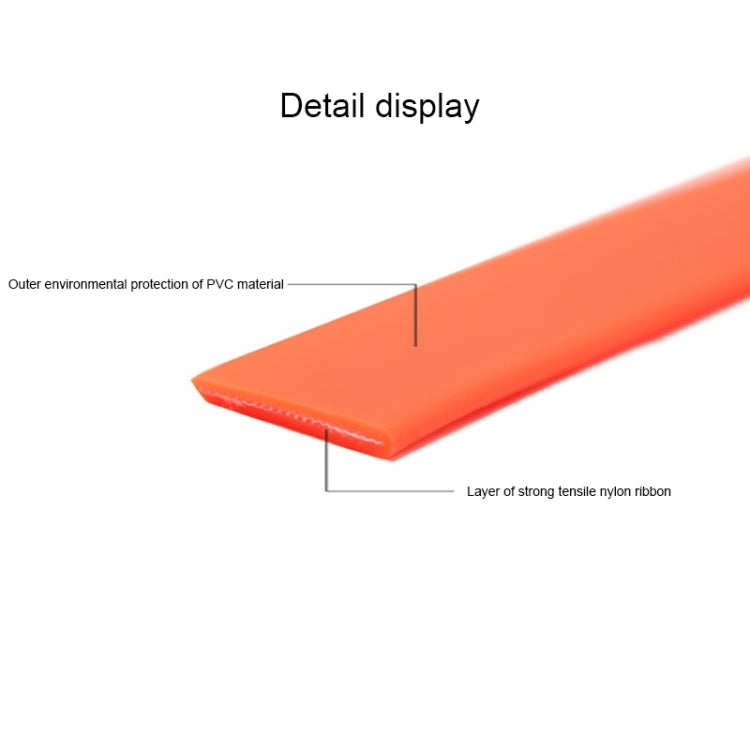 1m PVC Material Waterproof Environmental Protection Wear-resistant Webbing Accessories Processing Customized Webbing