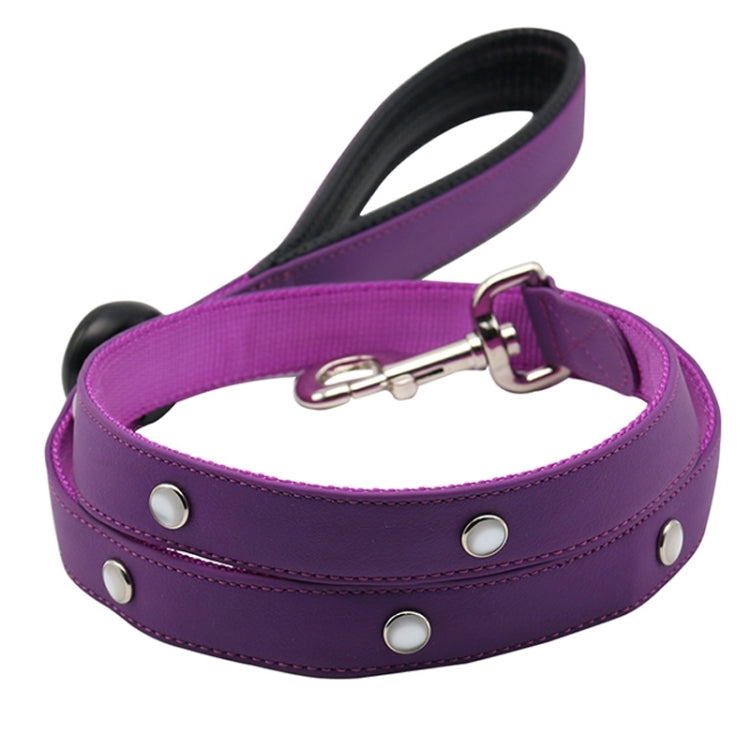 PVC Webbing Material Waterproof LED Light Traction Belt Pet Dogs Traction Rope with Handle, Suitable For Medium and Large Dogs, Rope Length: 120 cm