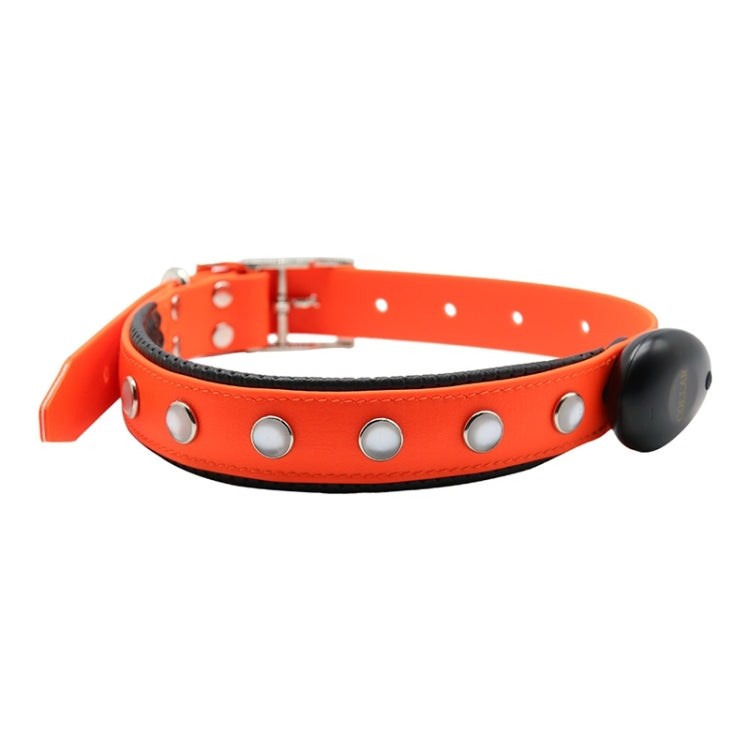 PVC Material Waterproof LED Light Adjustable Collar USB Rechargeable Pet Dogs Collar, Collar Size: 65*2.5 cm