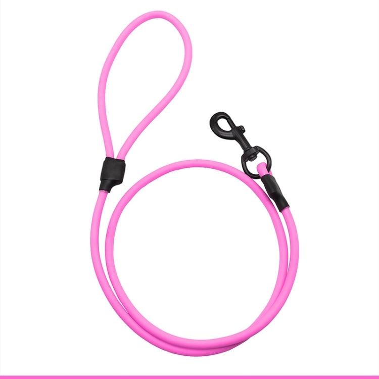 PVC Material Wear-resistant Waterproof Traction Belt Pet Dogs Traction Rope with Handle, Suitable For Medium and Large Dogs, Rope Length: 120 cm