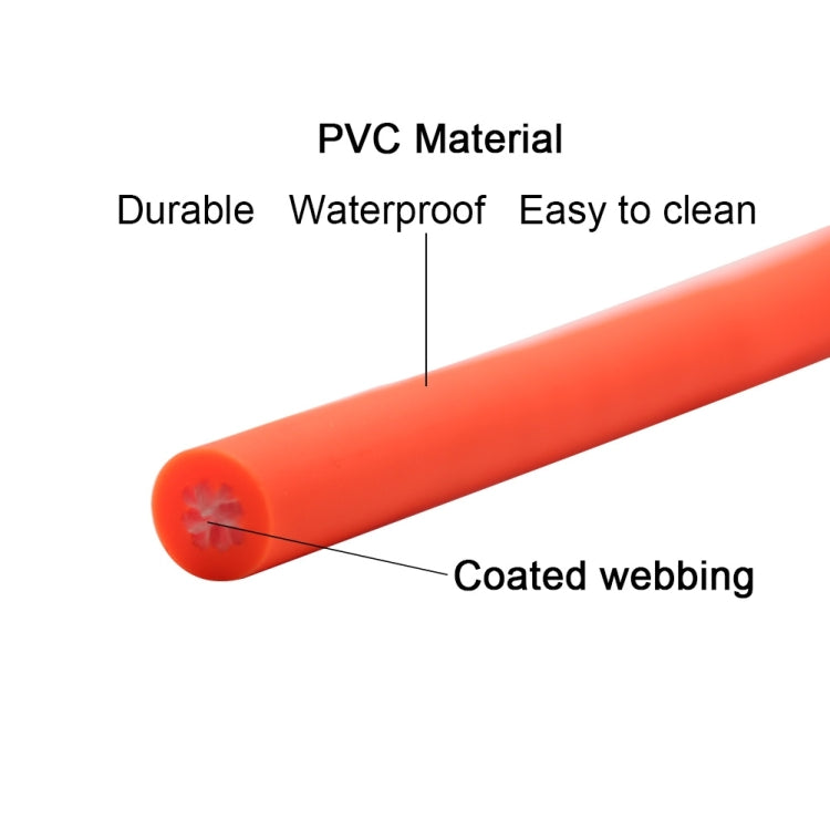 PVC Material Wear-resistant Waterproof Traction Belt Pet Dogs Traction Rope with Handle, Suitable For Medium and Large Dogs, Rope Length: 120 cm