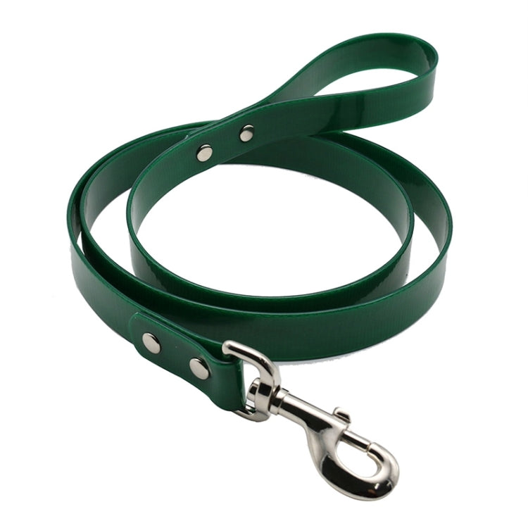 TPU Material Traction Belt Pet Dogs Collar Telescopic Dog Traction Rope with Dog Leash Handle, Size: S, Rope Length: 120 cm, Collar Size: 40 cm