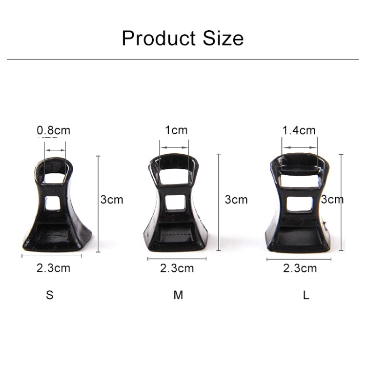 5 Pairs Hard Wearing Anti-slip PVC StoppersShoes High Heel Cover Protectors, Size: S ,Random Color Delivery