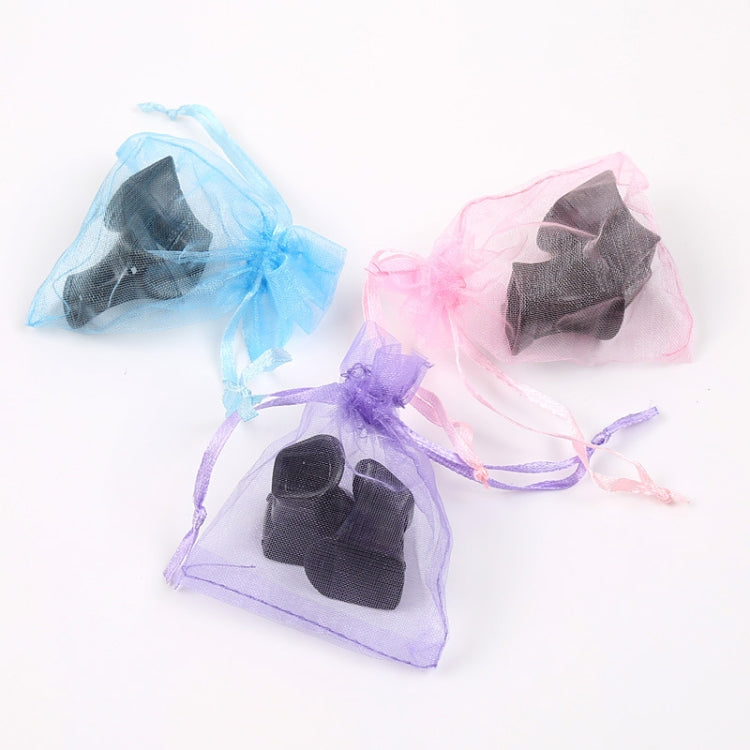 5 Pairs Hard Wearing Anti-slip PVC StoppersShoes High Heel Cover Protectors, Size: L ,Random Color Delivery