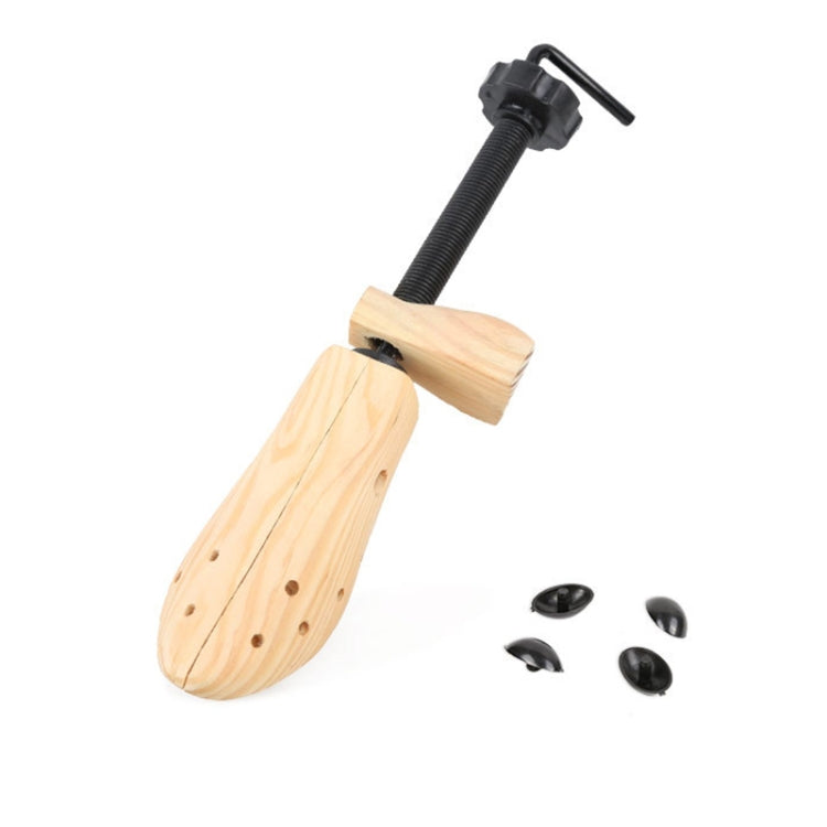 Pine Wood Unisex Fixed Fits Support Stretcher Shaper Shoes Expander , Size: Lï¼ˆ42-46Yardsï¼‰