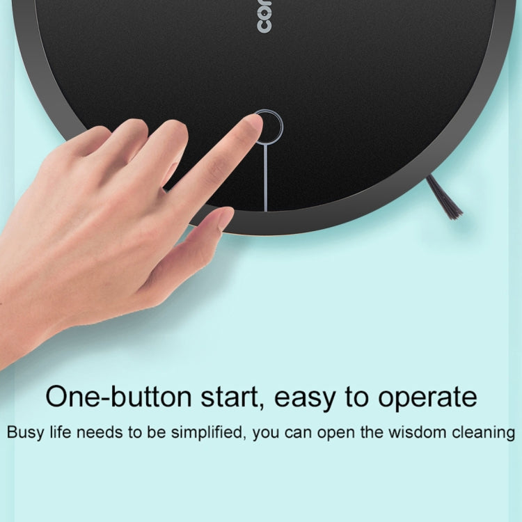 Conoco YBS1705 1500Pa Large Suction Macarons Smart Household Vacuum Cleaner Clean Robot, Support Phone APP Control & Amazon Alexa