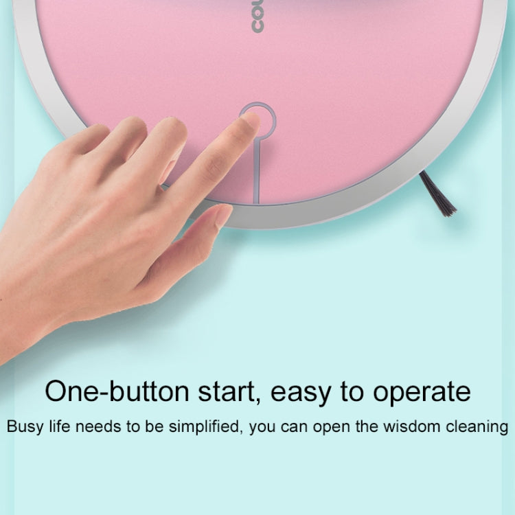 Conoco YBS1705 1500Pa Large Suction Macarons Smart Household Vacuum Cleaner Clean Robot, Support Phone APP Control & Amazon Alexa