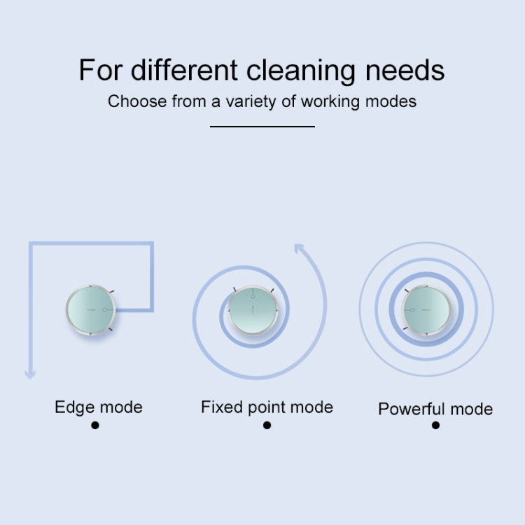 Conoco YBS1705 1500Pa Large Suction Macarons Smart Household Vacuum Cleaner Clean Robot, Support Phone APP Control & Amazon Alexa