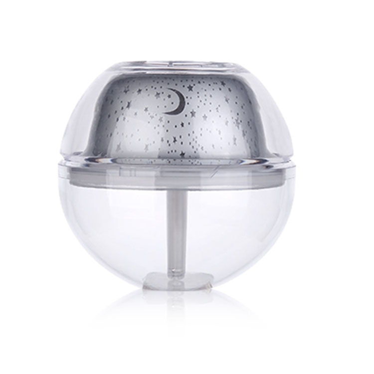 WT-A99 2W Crystal LED Night Light Projection Humidifier Essential Oil Diffuser Air Fresher Mist Maker, Capacity: 500ml, DC 5V