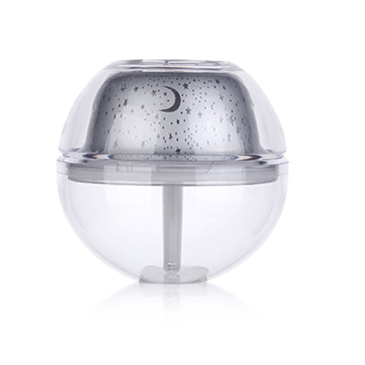 WT-A99 2W Crystal LED Night Light Projection Humidifier Essential Oil Diffuser Air Fresher Mist Maker, Capacity: 500ml, DC 5V