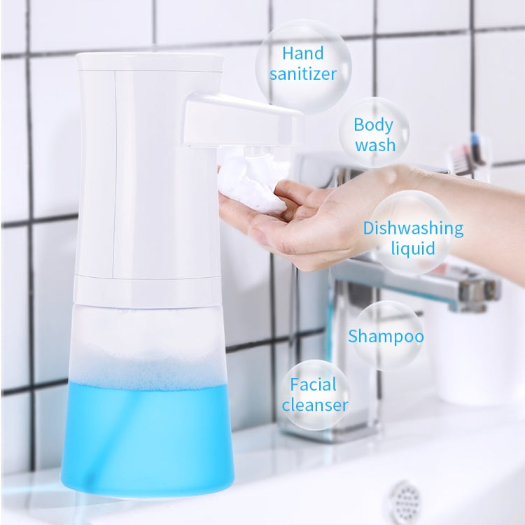 Smart Induction Foam Hand Washer Automatic Foam Soap Dispenser, Capacity: 350ml (White)