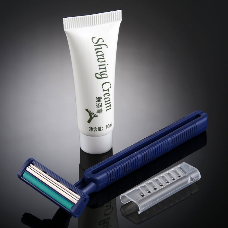 Hotel Supplies One Pair Portable Disposable Shaving Kit