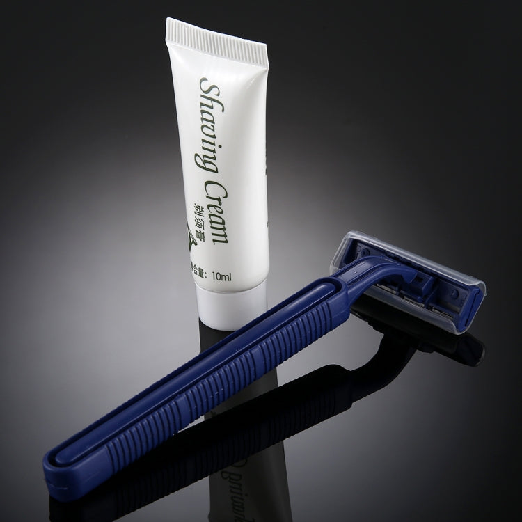 Hotel Supplies One Pair Portable Disposable Shaving Kit