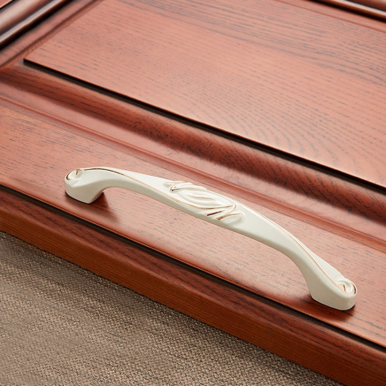 5 PCS 6047-128 Stainless Steel Electroplated Cabinet Handle (Ivory)