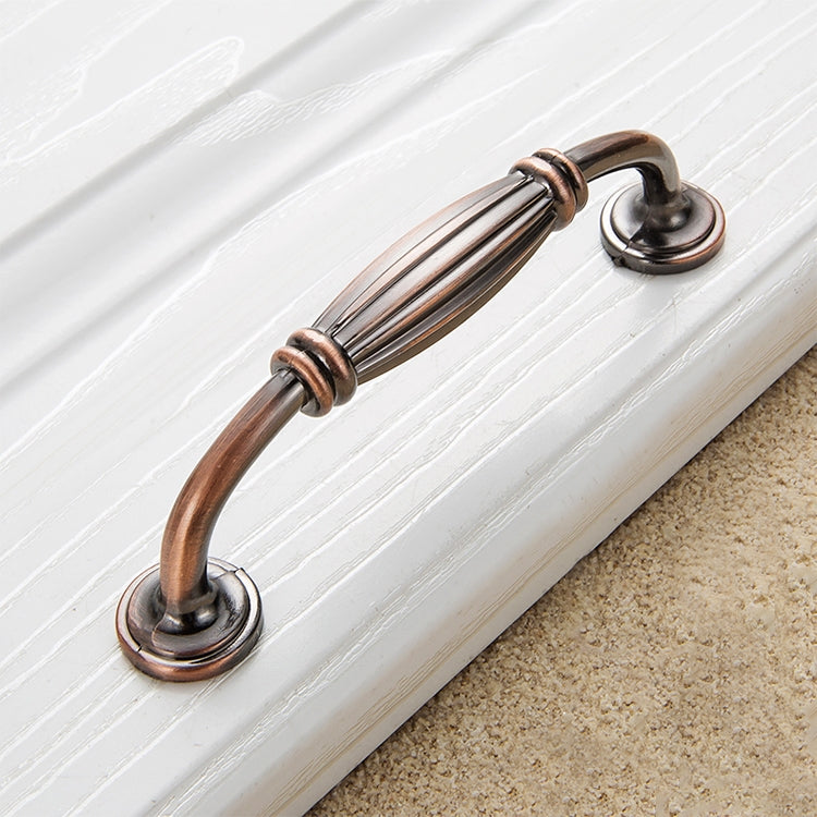 5 PCS 6064_96 Red Thickened Drawer Cabinet Handle (Red)