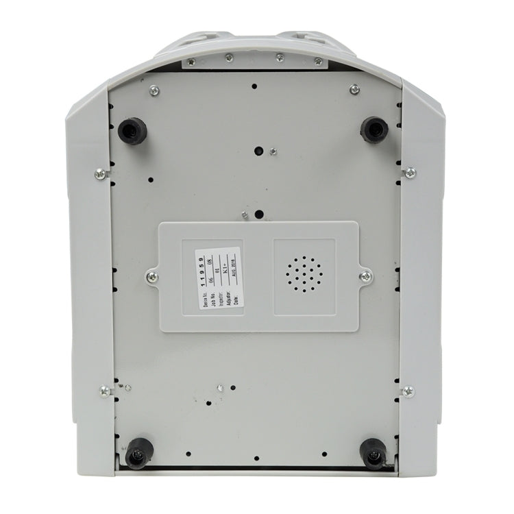 YBC-2108 Paper Currency Counting Money Counter with External LCD Display, Support UV Light & Magnetic Counterfeit Detection / Half-note Dection, AC 110-240V(White)