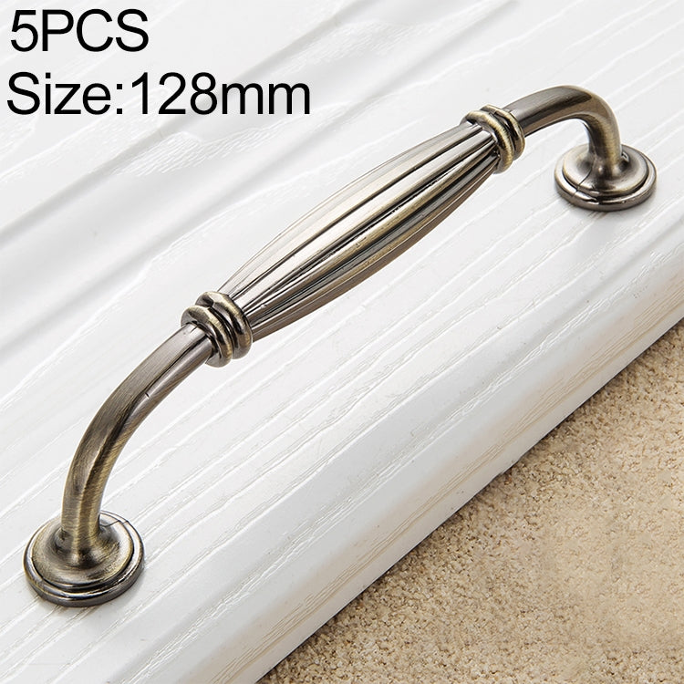 5 PCS 6064_128 Thickened Drawer Cabinet Handle (Cyan)