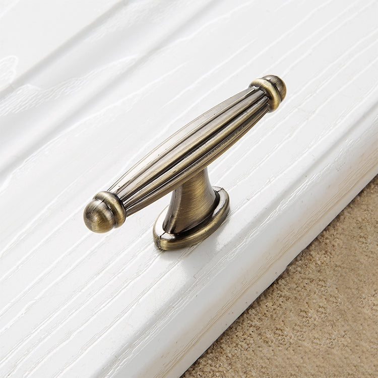 5 PCS 6064 Single Hole Thickened Drawer Cabinet Handle (Cyan)