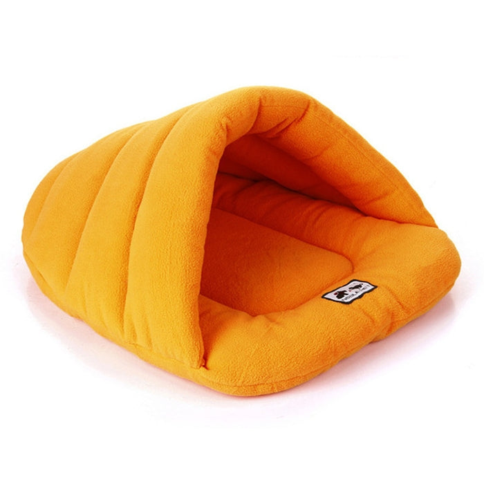 Slipper Shape Polar Fleece Warm Thicken Pet Dogs Cats House Size: XS, 28Ã—38Ã—20cm