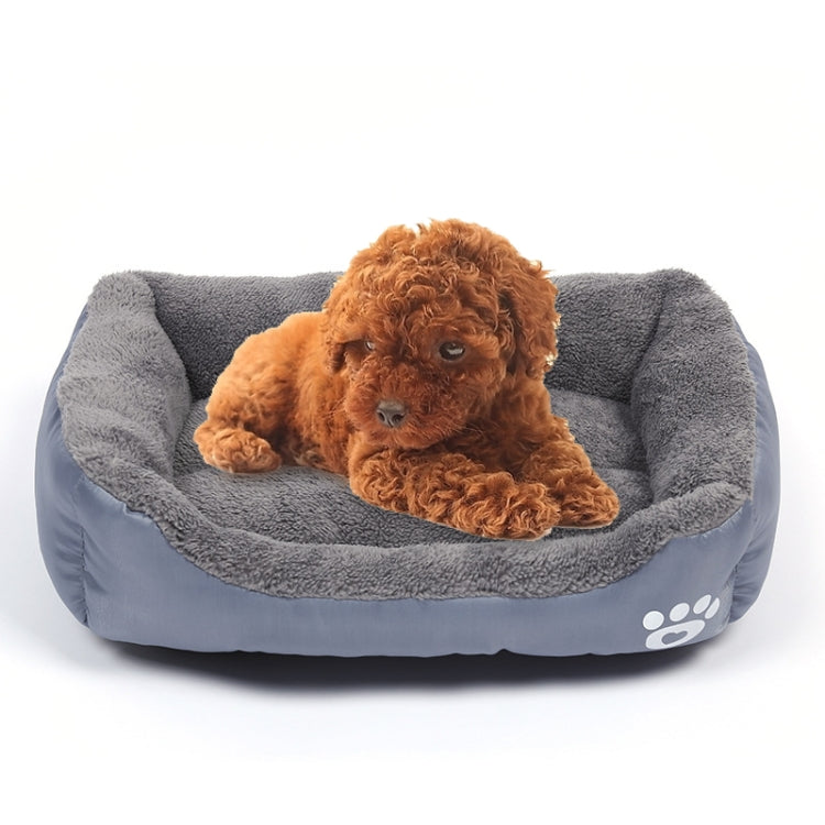Candy Color Four Seasons Genuine Warm Pet Dog Kennel Mat Teddy Dog Mat, Size: XXL, 95Ã—72Ã—18cm