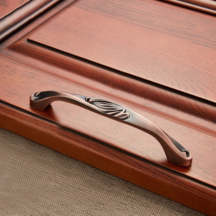 5 PCS 6047-128 Stainless Steel Electroplated Cabinet Handle (Red)