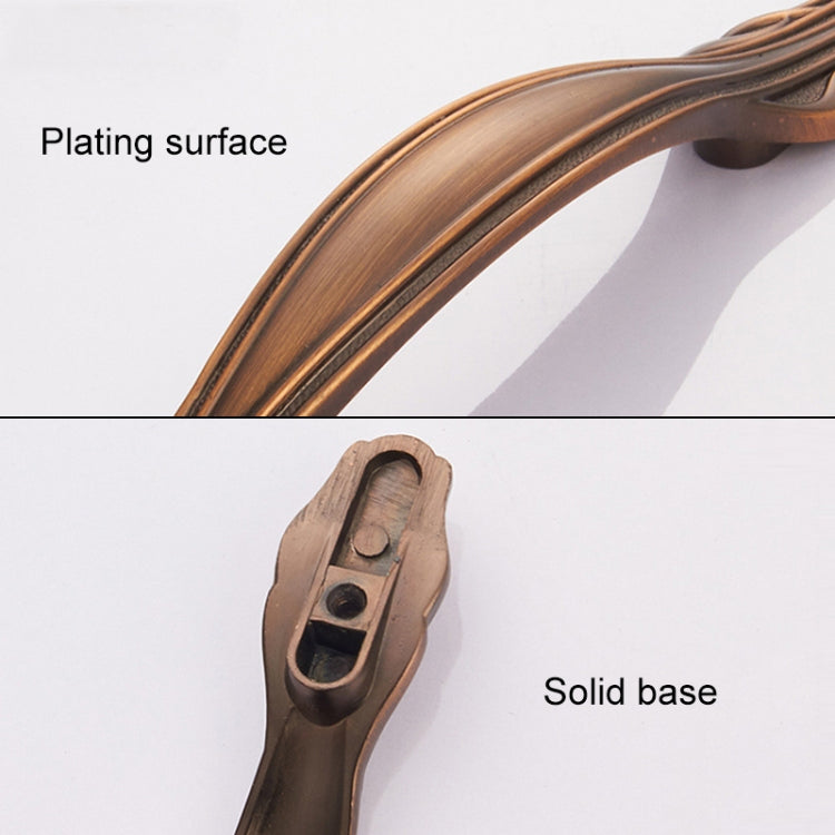 5 PCS 6521-96 Luxury Amber Cabinet Handle (Coffee)