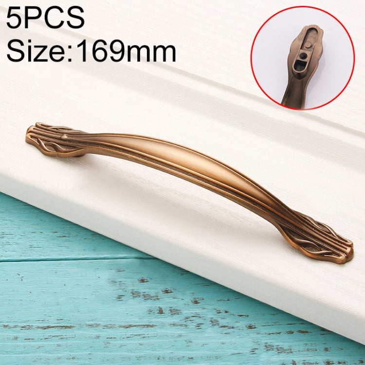 5 PCS 6521-128 Luxury Amber Cabinet Handle (Coffee)
