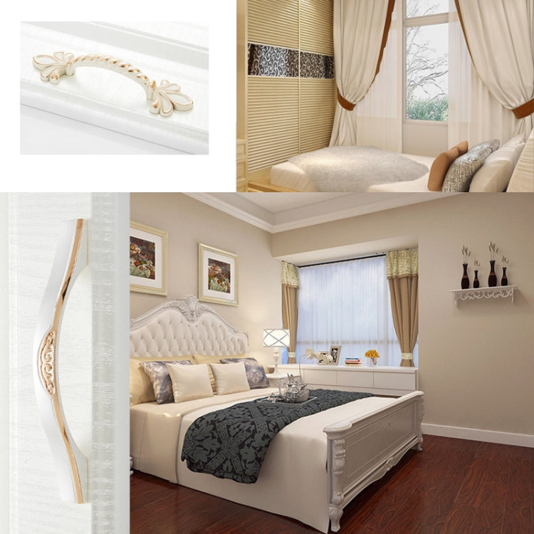 5 PCS 6062-64 Gold + Silver Drawer Cabinet Handle