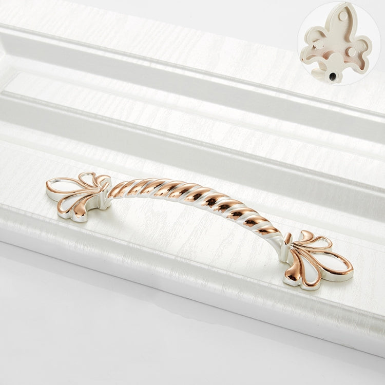 3 PCS 6062-96 Gold + Silver Drawer Cabinet Handle