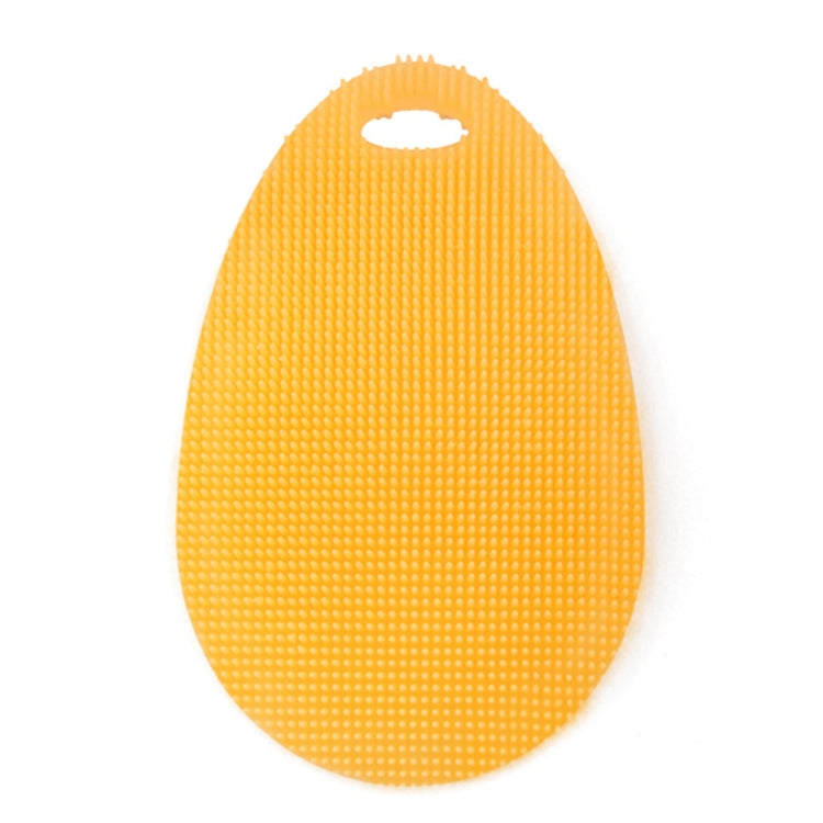 Water Drop Style Antibacterial Washing Brush Kitchen Dish Bowl Pot Cleaning Silicone Scouring Pad