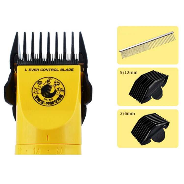 Pet Cats Dogs High Quality Ceramics Fine Teeth Electric Hair Clipper Play and Plug Dual-use Pets Clipper