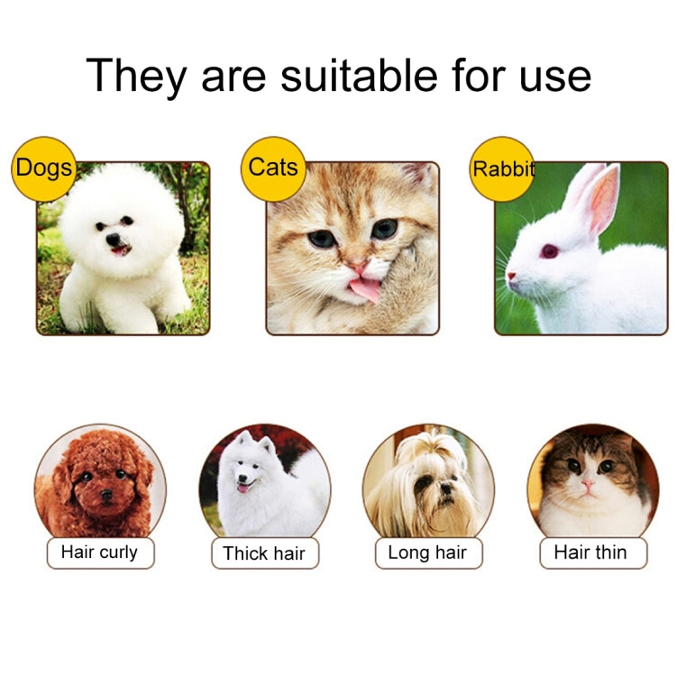 Pet Cats Dogs High Quality Ceramics Fine Teeth Electric Hair Clipper Play and Plug Dual-use Pets Clipper