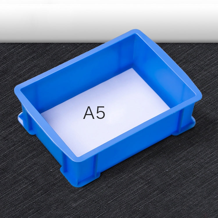 3 PCS Thick Multi-function Material Box Brand New Flat Plastic Parts Box Tool Box, Size: 25.3cm x 18cm x 7.4cm