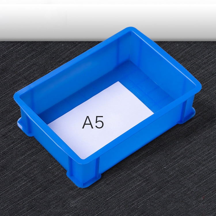 2 PCS Thick Multi-function Material Box Brand New Flat Plastic Parts Box Tool Box, Size: 30.2cm x 20.9cm x 8.3cm