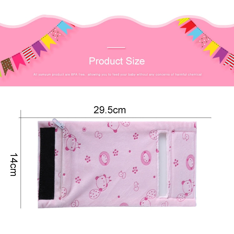 Visible Window Baby Milk Bottle Warmer Winter Constant Temperature Heating USB Portable Insulation Bag