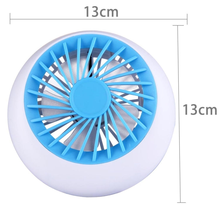 Tian Yan Mini USB Ultra-quiet Rechargeable Fans with Hidden Holder(Blue)