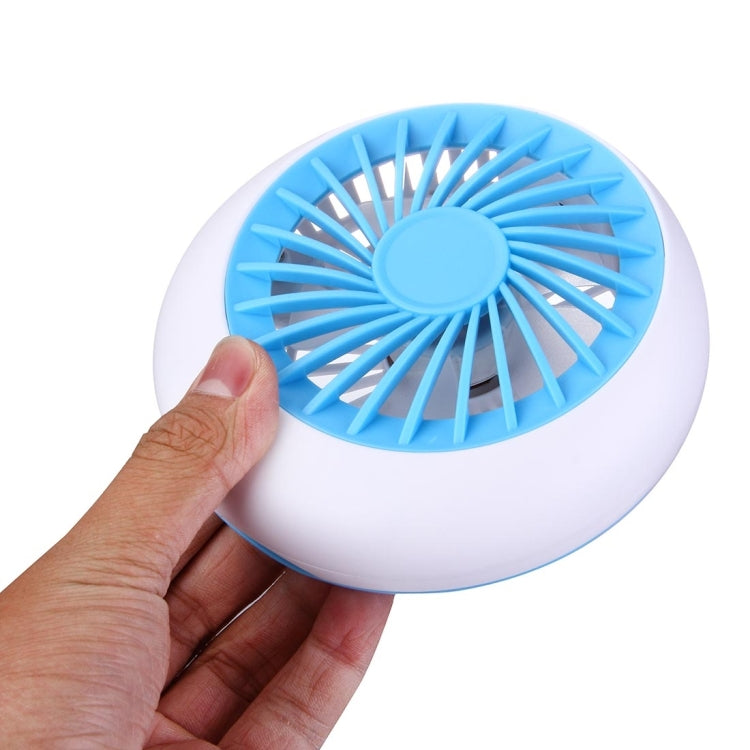 Tian Yan Mini USB Ultra-quiet Rechargeable Fans with Hidden Holder(Blue)