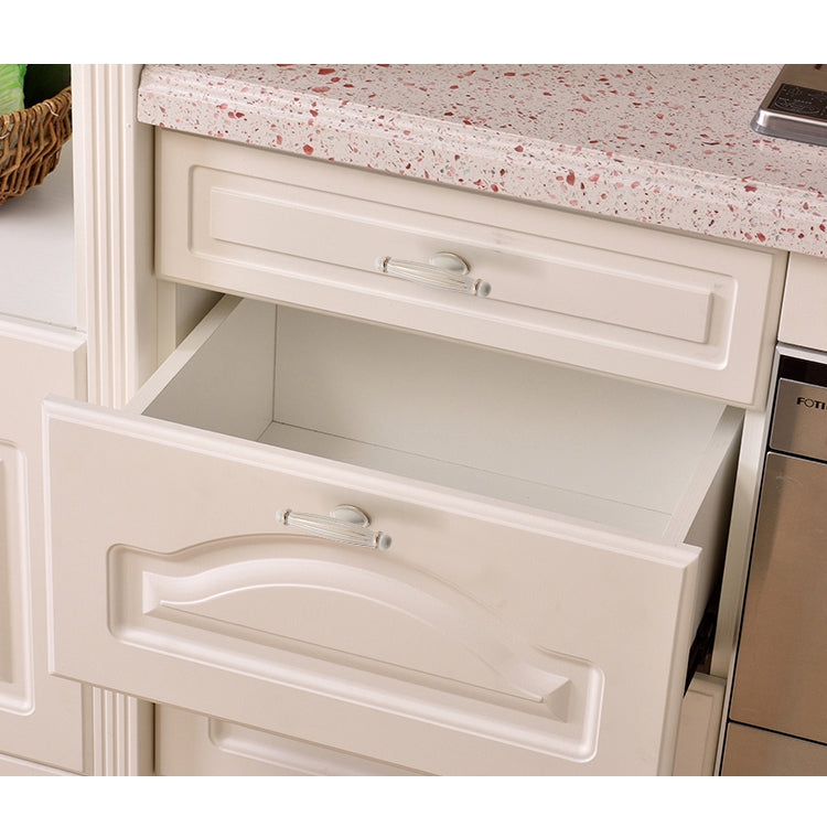 5 PCS 6064 Single Hole Ivory Cabinet Wardrobe Handle