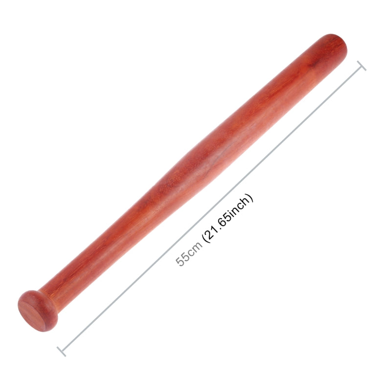 Outdoor Sports Red Padauk Wood Solid Wood Baseball Bat, Size: 55 x 4cm