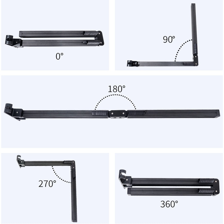 Household Wall-mounted Invisible Telescopic Folding Drying Rack