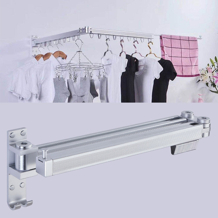 Household Wall-mounted Invisible Telescopic Folding Drying Rack