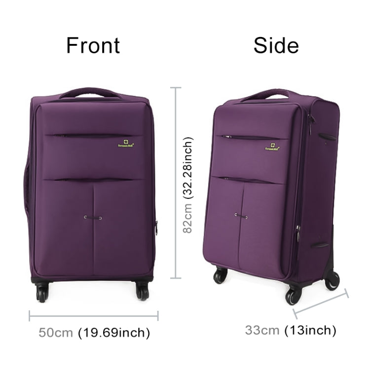 32 inch Oxford Cloth Universal Wheel Travel Password Draw-bar Box Luggage Carrier