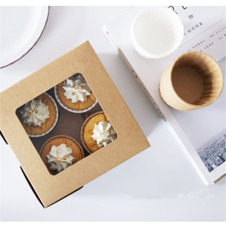 50 PCS Round Lamination Cake Cup Muffin Cases Chocolate Cupcake Liner Baking Cup, Size: 6.5 x 5 x 4cm